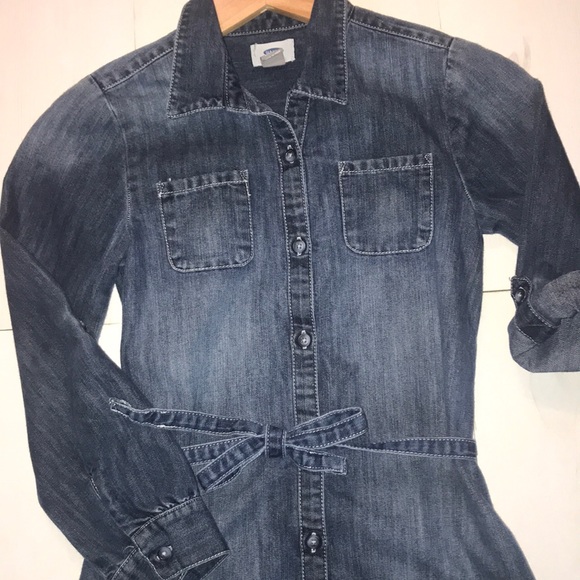 Old Navy Other - Old Navy Denim Jean Girls’ Shirtdress